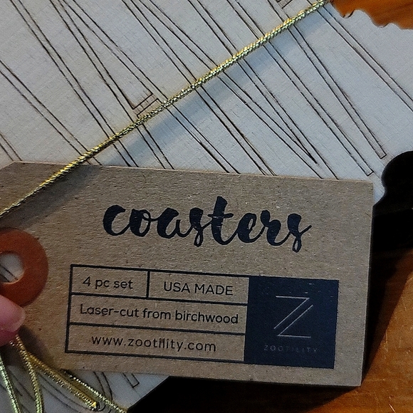 Zootility- Pennsylvania state coasters - Picture 3 of 3